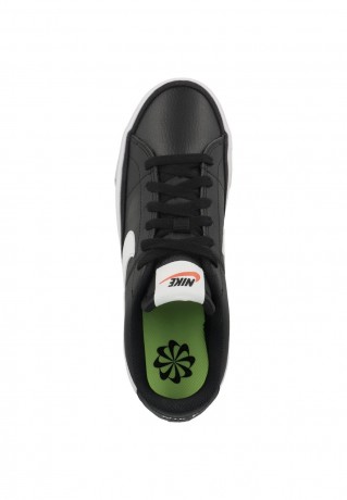 Nike Sportswear Sneaker low blacwhite volt team orange  Низкие кроссовки женские оранжевая команда вольт блэквайт