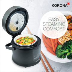 KORONA KORONA Reiskocher 58011, digital, Dampfgarer, Warmhaltefunktion, LED Display, Touch  Рисоварка KORONA 58011, цифровая, пароварка, функция поддержания тепла, светодиодный дисплей, сенсорный