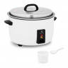 Royal Catering Royal Catering Reiskocher Gastro Reiskocher Elektrisch Dampfkocher Reiskochtopf Gemusegarer 19 L, 2650 W Рисоварка Royal Catering Гстроварка для рисования Электрическая пароварка Кастрюля для приготовления риса Овощная плита 19 л, 2650 Вт