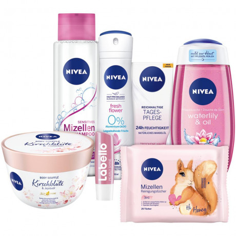 Nivea Geschenkbox Rosa Подарочная коробка розовая