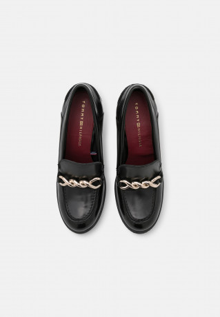 Tommy Hilfiger TWIST LOAFER Classic heels black TWIST LOAFER Классические туфли на каблуке черный