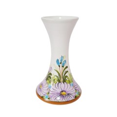 Alba Adriatiс Ваза фарфоровая  &quot;Сиреневые цветы&quot;, 15см x 9см, 1960-70гг.