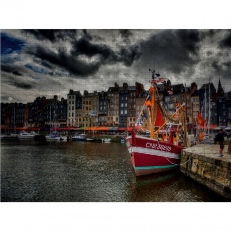 CALVENDO Puzzle CALVENDO Puzzle Honfleur Пазл CALVENDO Puzzle Honfleur