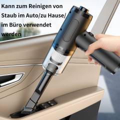 Hikeren Hikeren Akku-Handstaubsauger 68W Staubsauger und Geblase,mit mehreren Dusen,Mundstucken,Bursten, Staub blasen  Беспроводной ручной пылесос Hikeren Пылесос и воздуходувка мощностью 68 Вт, с несколькими насадками, мундштуками, щетками и системой выд