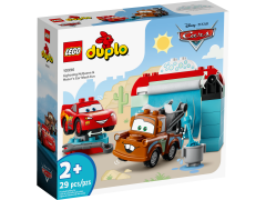 Lego Lightning McQueen und Mater in der Waschanlage Молния МакКуин и Мэтр на автомойке