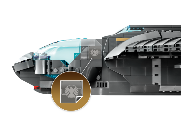 Lego Der Quinjet der Avengers Мстители Квинджет