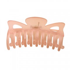 SOHO Jelly Haarklammer Pink Peach Желейная заколка для волос