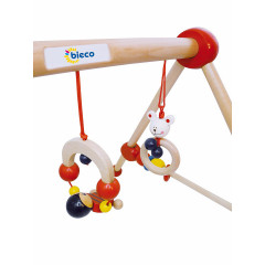 bieco Spieltrapez Spielbogen fur Babys mit -Figuren Игровая арка для малышей на трапеции с фигурками