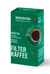 Eduscho Filterkaffee Kraftig Кофе молотый Strong, 500 грамм