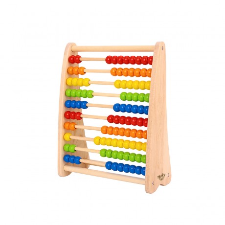 Tooky Toy Kinder Holz-Rechenschieber Motorikspielzeug Детская деревянная логарифмическая линейка