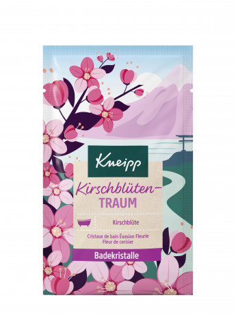 Kneipp Kirschblueten-Traum Badekristalle, 60 g, Kneipp кристаллы для ванны Kirschblueten-Traum с экстрактом цветков вишни, 60 г