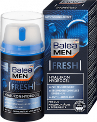 Balea MEN Gesichtscreme Fresh Hyaluron Hydrogel, 75 ml, Увлажняющий гидрогель для лица Fresh Hyaluron для уменьшения блеска, 75 мл