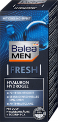 Balea MEN Gesichtscreme Fresh Hyaluron Hydrogel, 75 ml, Увлажняющий гидрогель для лица Fresh Hyaluron для уменьшения блеска, 75 мл