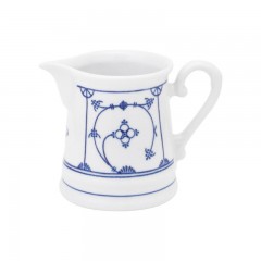 Kahla Kahla Blau Saks - Indisch Blau - Stohblumenmuster Milchkannchen 0,25 L Kahla Blau Saks - Indian Blue - молочник с цветочным узором из соломы 0,25 л