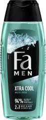 Fa Men Xtra Cool 2in1 Duschgel 400 ml, Мужской гель для душа FA Xtra Cool 2 в 1 для тела и волос с ментолом, 400 мл