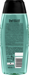 Fa Men Xtra Cool 2in1 Duschgel 400 ml, Мужской гель для душа FA Xtra Cool 2 в 1 для тела и волос с ментолом, 400 мл