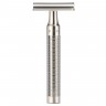 Muhle Rocca 3 tlg. Rasierset Silvertip Fibre, Griff Edelstahl Бритвенный набор Rocca из 3 предметов Silvertip Fibre, ручка из нержавеющей стали