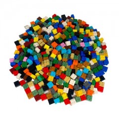 LEGO LEGO 2x2 Steine bunt \/ 100 Stuck \/ Colorful brick mix 3003 Кубики LEGO 2x2 / 100 шт. / Разноцветная смесь кубиков 3003