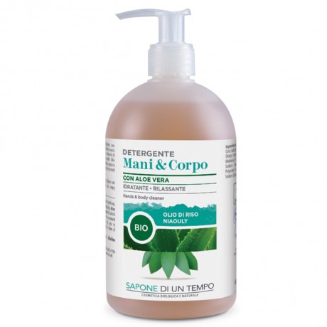 SAPONE DI UN TEMPO Niaouly Hand- und Korperreinigungsmittel Entspannende Feuchtigkeitspflege Niaouly Очищающее Средство для Рук и Тела Расслабляющее Увлажняющее Средство