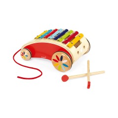 Janod Xylophon-Wagen Zum Ziehen Выдвижная тележка для ксилофона