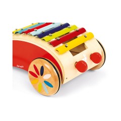 Janod Xylophon-Wagen Zum Ziehen Выдвижная тележка для ксилофона