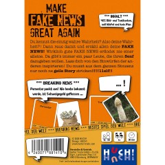 HUCH! Partyspiel Make Fake News Great Again Игра для вечеринок «Сделай фальшивые новости снова великими»