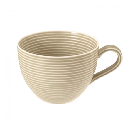 Seltmann Weiden Seltmann Weiden Beat Sandbeige Milchkaffeeobertasse 0,35 L Seltmann Weiden Чашка для кофе Beat песочно-бежевый с молоком 0,35 л