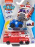 Spin Master Paw Patrol True Metal Team Fahrzeuge 2er Set mit Feuerwehrwagen und Chase im Polizeiauto Набор из 2 автомобилей Paw Patrol True Metal Team с пожарной машиной и Чейзом в полицейской машине.