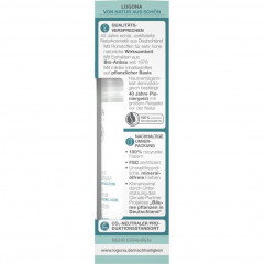 Logona Extra beruhigendes Feuchtigkeits-Serum mit Probiotika &amp; naturlichem Hyaluron  Успокаивающая увлажняющая сыворотка с пробиотиками и натуральной гиалуроновой кислотой