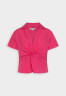 Tommy Hilfiger SOLID POPLIN TWIST Blouse bright cerise pink SOLID POPLIN TWIST Блузка ярко-вишнево-розовый