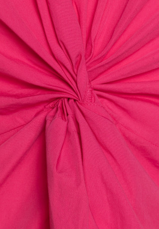 Tommy Hilfiger SOLID POPLIN TWIST Blouse bright cerise pink SOLID POPLIN TWIST Блузка ярко-вишнево-розовый