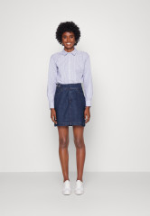 Tommy Hilfiger BELTED MINI SKIRT Mini skirt ruby МИНИ-ЮБКА С ПОЯСОМ Мини-юбка Рубин