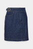Tommy Hilfiger BELTED MINI SKIRT Mini skirt ruby МИНИ-ЮБКА С ПОЯСОМ Мини-юбка Рубин