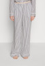 Tommy Hilfiger WOVEN PANTS Pyjama bottoms stripe beige ТКАНЫЕ БРЮКИ Пижамные штаны полоски бежевый
