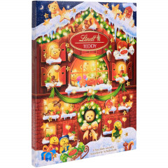 Lindt Teddy Adventskalender 2025 Адвент-календарь, 24 сладких сюрприза, 260 г, 2 штуки