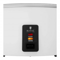 Royal Catering Royal Catering Reiskocher Gastro Reiskocher Elektrisch Dampfkocher Reiskochtopf Gemusegarer 13 L, 1950 W  Рисоварка Royal Catering Гастроварка для рисования Электрическая пароварка Кастрюля для приготовления риса Овощеварка 13 л, 1950 Вт