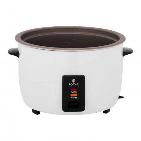 Royal Catering Royal Catering Reiskocher Gastro Reiskocher Elektrisch Dampfkocher Reiskochtopf Gemusegarer 13 L, 1950 W Рисоварка Royal Catering Гастроварка для рисования Электрическая пароварка Кастрюля для приготовления риса Овощеварка 13 л, 1950 Вт