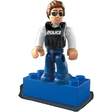 Mattel Mega Construx Polizeifahrzeug (113 Teile) Полицейская машина Mega Construx (113 деталей)