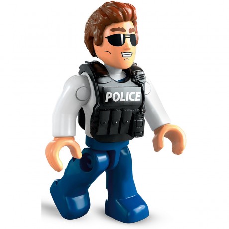 Mattel Mega Construx Polizeifahrzeug (113 Teile) Полицейская машина Mega Construx (113 деталей)