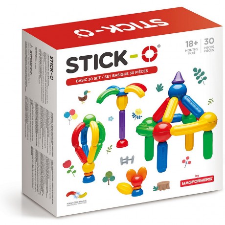 MAGFORMERS STICK-O Basic 30 СТИК-О Базовый 30