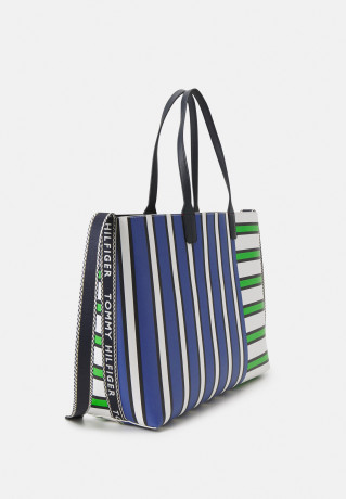 Tommy Hilfiger ICONIC TOMMY Tote bag blue/green ICONIC TOMMY Сумка-тоут цвет морской волны
