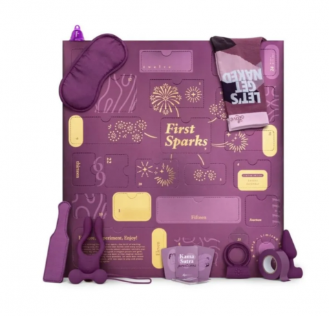 LoveBoxxx First Sparks Adventskalender 2025 Эротический адвент календарь LOVEBOXXX 2025 "Твой первый раз", 24 предмета