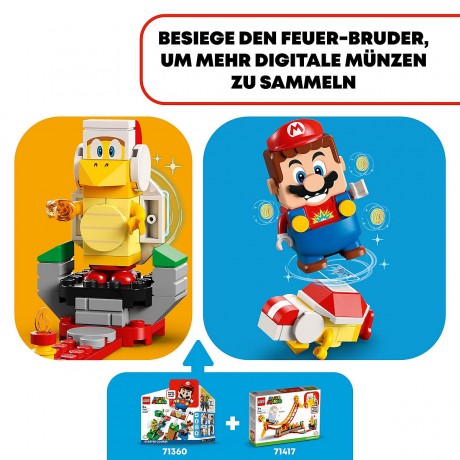 LEGO LEGO Super Mario 71416 Lavawelle-Fahrgeschaft  Erweiterungsset LEGO Super Mario 71416 Дополнительный набор «Поездка на лавовой волне»