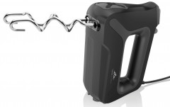 eta eta Handmixer LENTO Black ETA305190000, 550 W, mit 2 Ruhrhaken, 2 Knethaken, 1 Schneebesen und 1 Messerschleifer  ручной миксер eta LENTO Black ETA305190000, 550 Вт, с 2 крючками для теста, 2 крючками для теста, 1 венчиком и 1 ножом-измельчителем