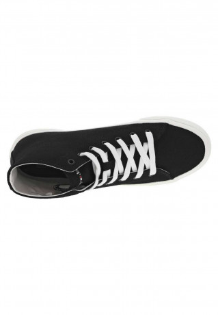 Tommy Hilfiger BASKETS High-top trainers noir BASKETS Высокие кроссовки нуар
