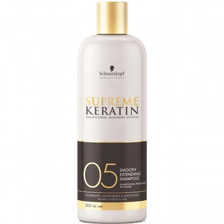 Schwarzkopf (Шварцкопф) Professional Supreme Keratin GlattungsShampoo Шампунь разглаживающий волосы Nr.5, 300 мл