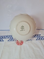 LUISENBURG KERAMIK Винтажная керамическая тарелка &quot;Цветы&quot;, ручная роспись, 23 см, Германия, 1960-70гг.