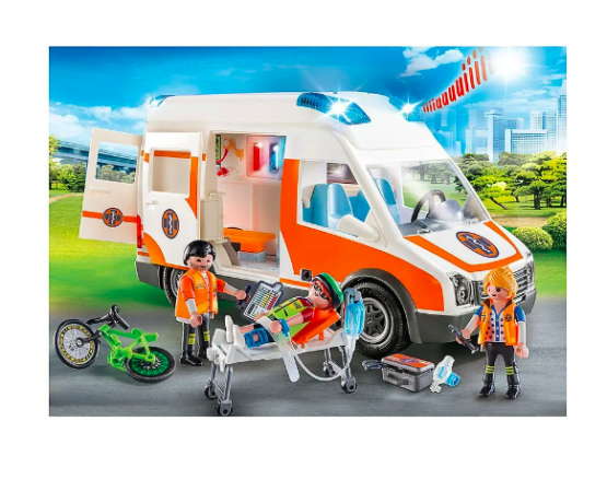 PLAYMOBIL 70049 скорая помощь со светом и звуком