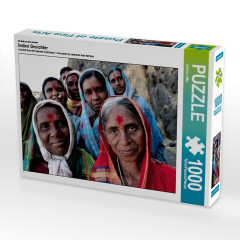 CALVENDO Puzzle CALVENDO Puzzle Indien Gesichter Пазл CALVENDO Puzzle Лица Индии