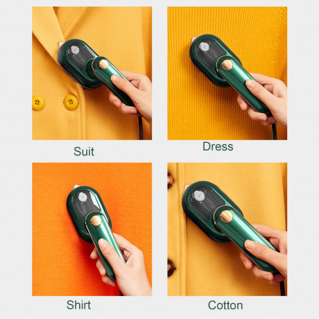 farfi farfi Dampfbugeleisen Falten tragbare Handheld -Mini -Dampfeisen falten, 38,00 W, Bugeln bei konstanter Temperatur,Schnelles Aufwarmen Beige Паровой утюг Farfi, складной портативный ручной мини-складной паровой утюг, 38,00 Вт, глажка при постоянной